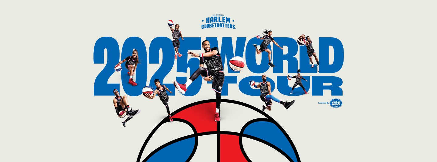 Harlem Globetrotters Announce 2025 World Tour Presented by Jersey Mike’s Subs | Wells Fargo Center