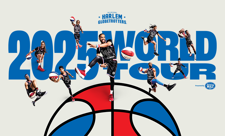 Harlem Globetrotters Announce 2025 World Tour Presented by Jersey Mike’s Subs