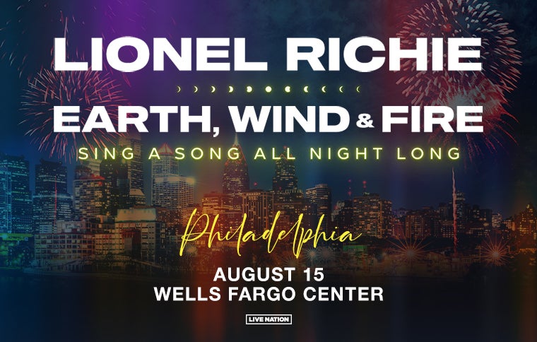 More Info for International Superstar Lionel Richie  And Legendary Musical Powerhouse  Earth, Wind & Fire Announce Sing A Song All Night Long Tour 