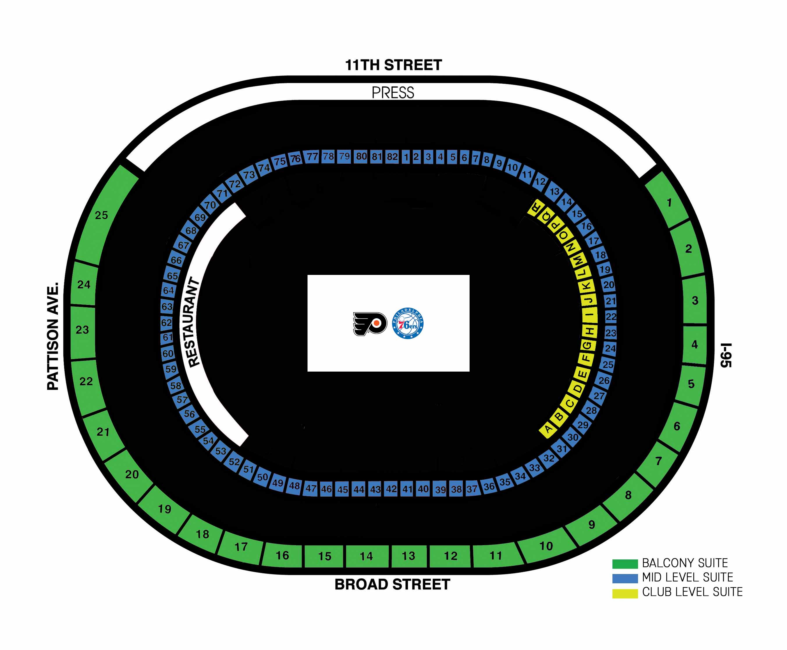 Seating Charts Wells Fargo Center