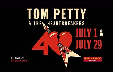 More Info for Due to Overwhelming Demand for Tickets Music Icons Tom Petty and The Heartbreakers Add Second 40th Anniversary Tour Stop at Wells Fargo Center on July 29