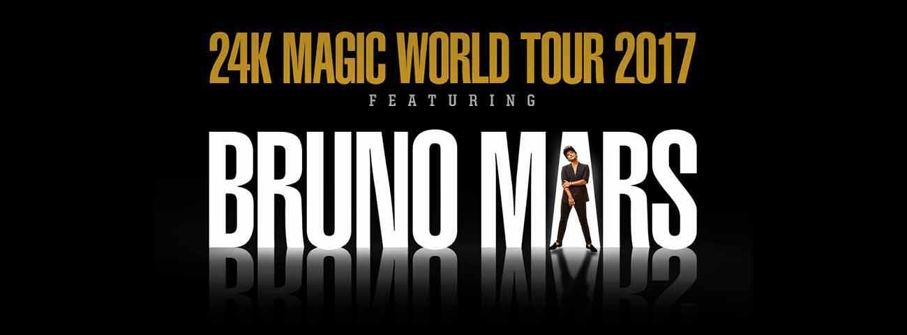 Bruno Mars 24K Magic World Tour 2017